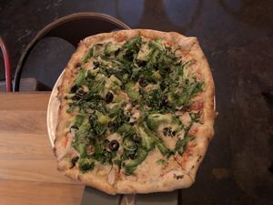 Mixed Veggie pizza  at Piante Pizzeria in Breckenridge