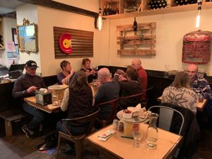 Cool vibe at Piante Pizzeria in Breckenridge