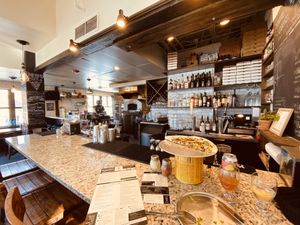 Bar view! at Piante Pizzeria in Breckenridge