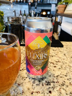 Delicious Kombucha! at Piante Pizzeria in Breckenridge