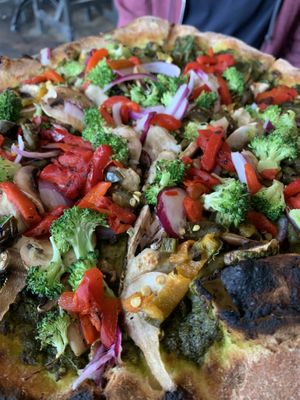 Build your own pizza  at Piante Pizzeria in Breckenridge