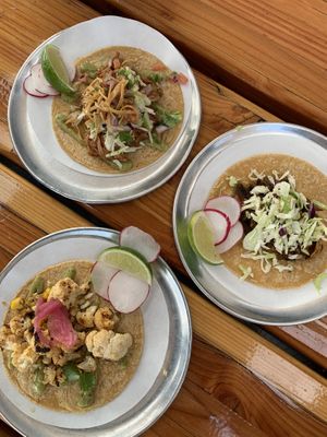 3 tacos is a good size meal  at Trejo's Tacos - Miracle Mile in Los Angeles