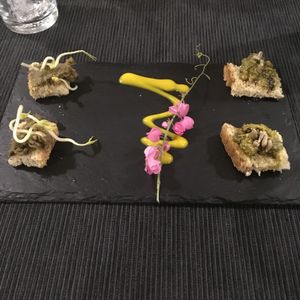 Appetizer at Luna Rossa in Panglao