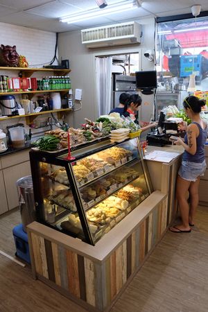 the counter  at Lǜ ShíDài 綠時代 - Green Age in Kaohsiung