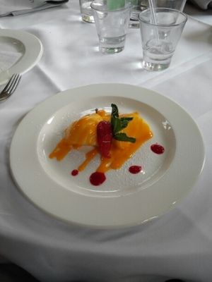 One of their vegan desserts at Bartellas in Meopham