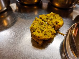 Appetizer before the thali is served at The Class Thali at The Class Thali in Mumbai