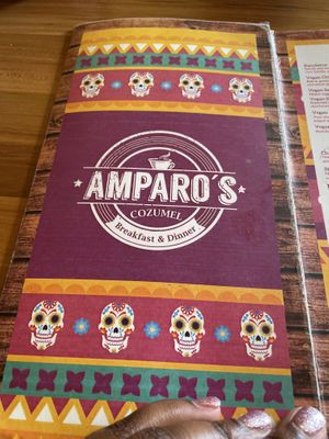   at Amparos in Cozumel