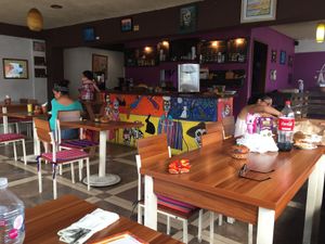 Interior  at Amparos in Cozumel