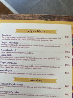 Nice Selection   at Amparos in Cozumel