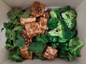 Garlic & Pepper Stir Fry (jasmine rice not pictured) at KaTi in Portland