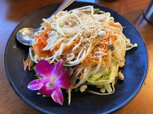 Fantastic papaya salad!  at KaTi in Portland