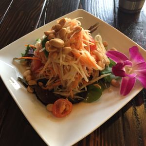 Papaya salad at KaTi in Portland
