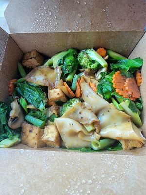 Pad See Ew w/ Extra Veggies at KaTi in Portland