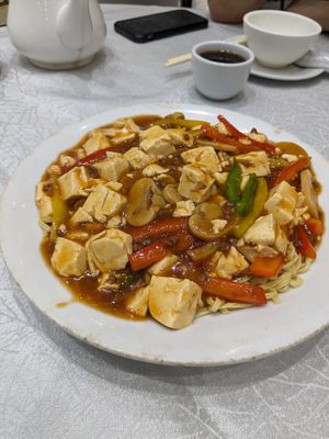 Tofu dish at Tung Fong Siu Kee Yuen 東方小祇園 in Hong Kong Island