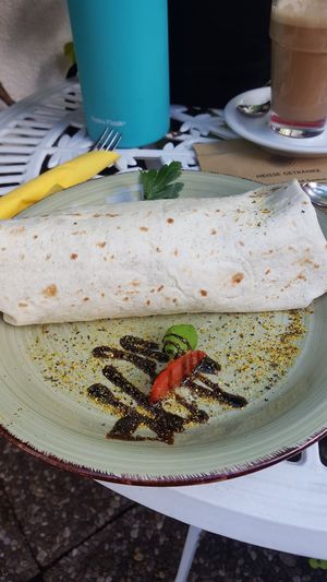 Tex mex burrito at Artechino in Birkenfeld