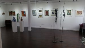 Art gallery at Artechino in Birkenfeld