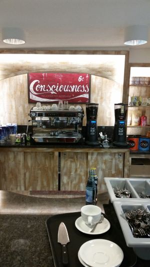 Delicious coffee at Artechino in Birkenfeld