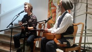 Open mic at Artechino in Birkenfeld