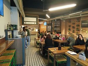 inside at Bacoa - San Jeronimo in Madrid