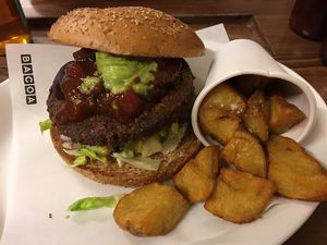 The ";Gran Vegano"; at Bacoa. at Bacoa - San Jeronimo in Madrid