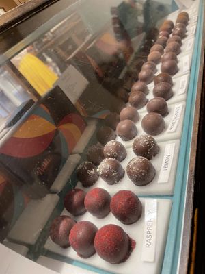 Vegan Truffles🤩🤩🤩🤩 at Nibble Chocolate - Old Town San Diego State Historic Park in San Diego