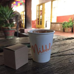 Vegan champurrado! at Nibble Chocolate - Old Town San Diego State Historic Park in San Diego