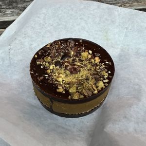 pistachio stacks (incredible)  at Nibble Chocolate - Old Town San Diego State Historic Park in San Diego