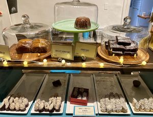 Vegan chocolates and pastries at Nibble Chocolate - Old Town San Diego State Historic Park in San Diego
