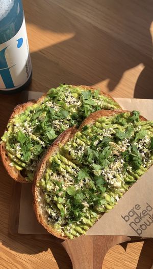 Avocado toast  at Palmó Artisan Açai in Manly
