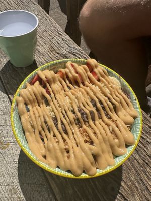 Veganised bowl   at Palmó Artisan Açai in Manly