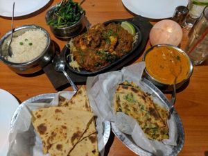 breads at Ambrosia India Bistro in Scotts Valley