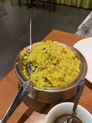Lentil ricee  at Ambrosia India Bistro in Scotts Valley