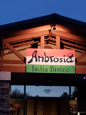 It is beautiful and nice. at Ambrosia India Bistro in Scotts Valley