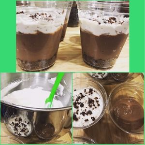 Chocolate Mousse Parfait. Original Recipes! at Viva Verde Cuisine in Hollywood