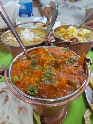 Vegan vindaloo at Ganesh Indian Restaurant in Nha Trang