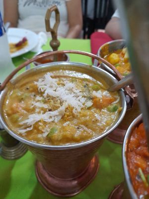 Coconut curry at Ganesh Indian Restaurant in Nha Trang