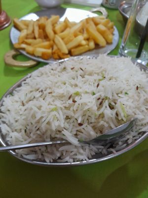 Rice at Ganesh Indian Restaurant in Nha Trang