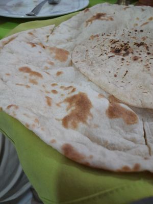 Naan at Ganesh Indian Restaurant in Nha Trang