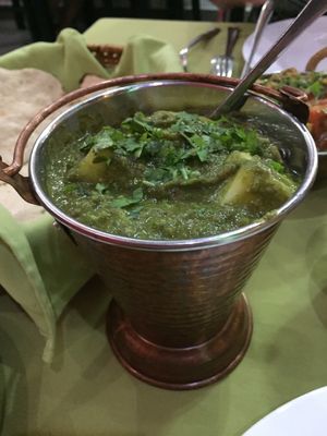 Aloo Palak at Ganesh Indian Restaurant in Nha Trang