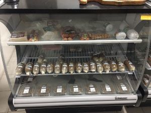 Deli counter in the back at Venne Mercearia  in Belo Horizonte