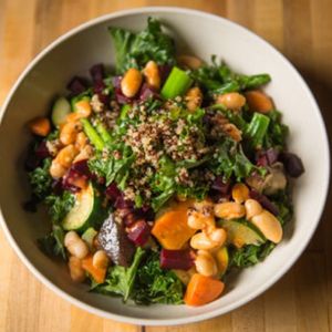Kale and quinoa bowl at B.GOOD in Raleigh