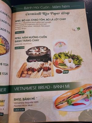 New menu at Dai Bi Chay in Mississauga