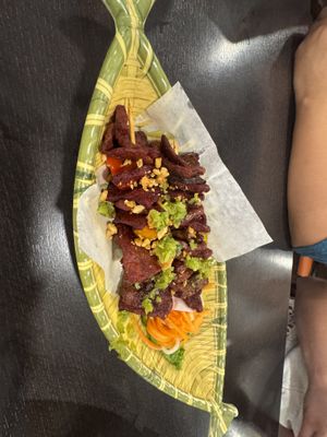 Grilled Mock Beef Sausage - Vegan  at Dai Bi Chay in Mississauga