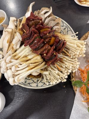 Mixed Grill Mushrooms- Part 1   at Dai Bi Chay in Mississauga