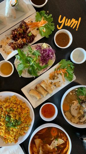 Pho, rolls, fried rice at Dai Bi Chay in Mississauga