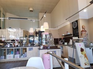 Das Café at Pink Ribbon Cupcakes in Hamburg