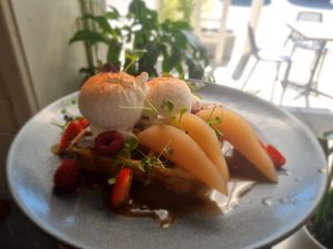 . at Essence Cafe in Stirling