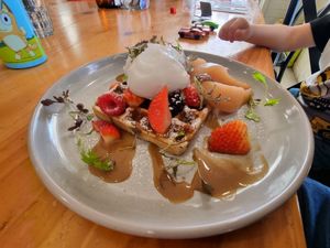 . at Essence Cafe in Stirling