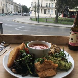 Vegan Breakfast at Down To Earth in Hove
