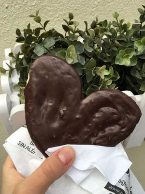 Vegan Chocolate Palmera at Marques Free From in Madrid